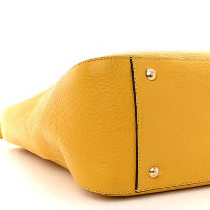 Fendi Cuoio Romano Selleria Medium FF Tote Sunflower 9 of 13