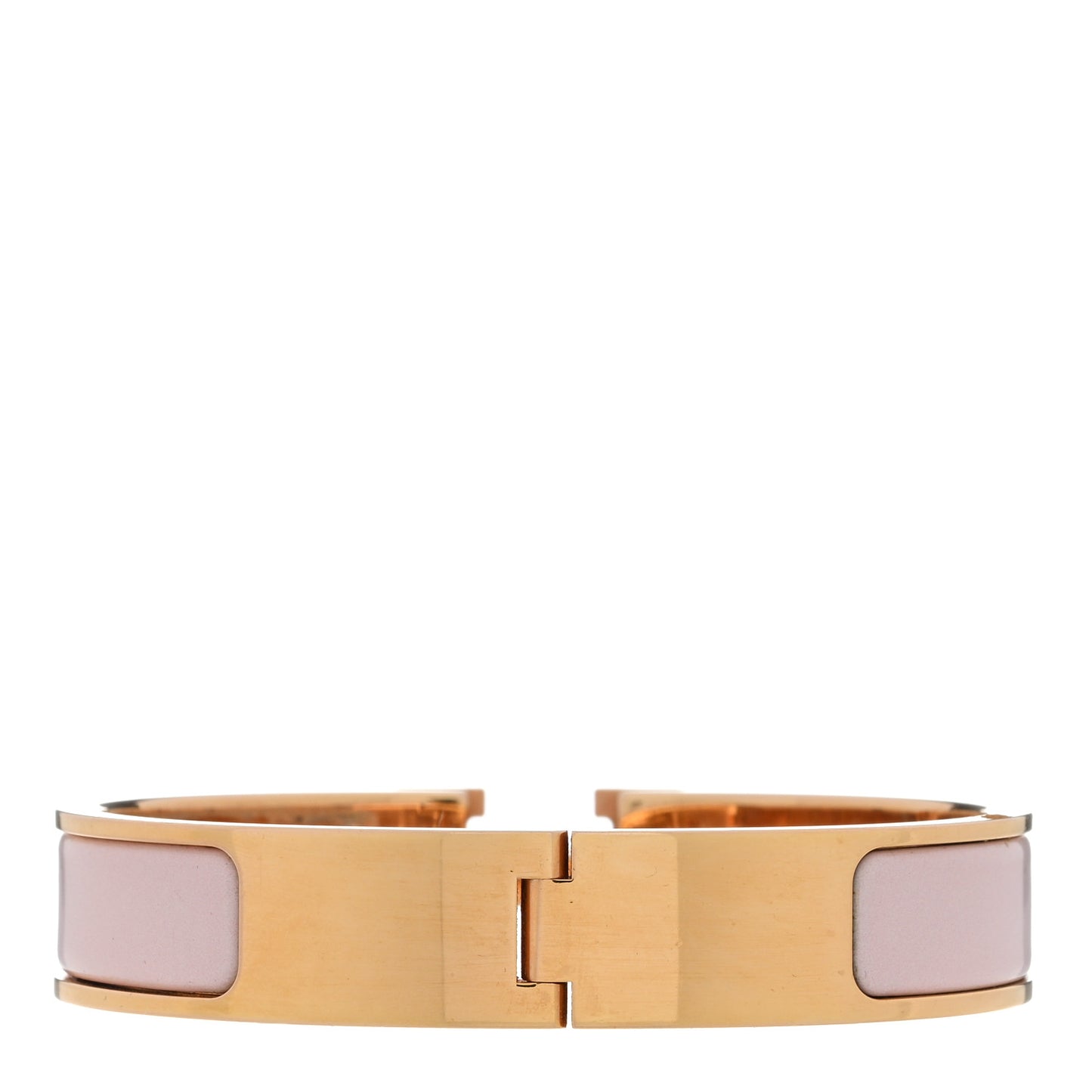 Enamel Narrow Clic Clac H Bracelet PM Rose Sakura