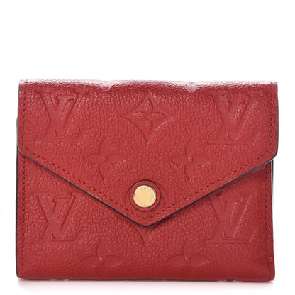 Louis Vuitton Empreinte Victorine Wallet Cherry 1 of 7