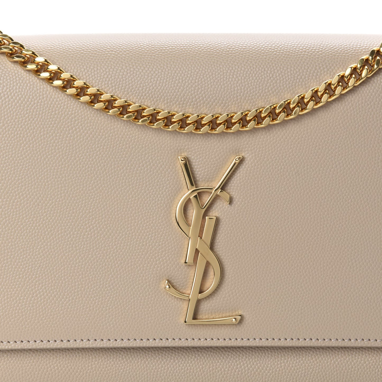 Grain De Poudre Medium Monogram Kate Satchel Nude Powder