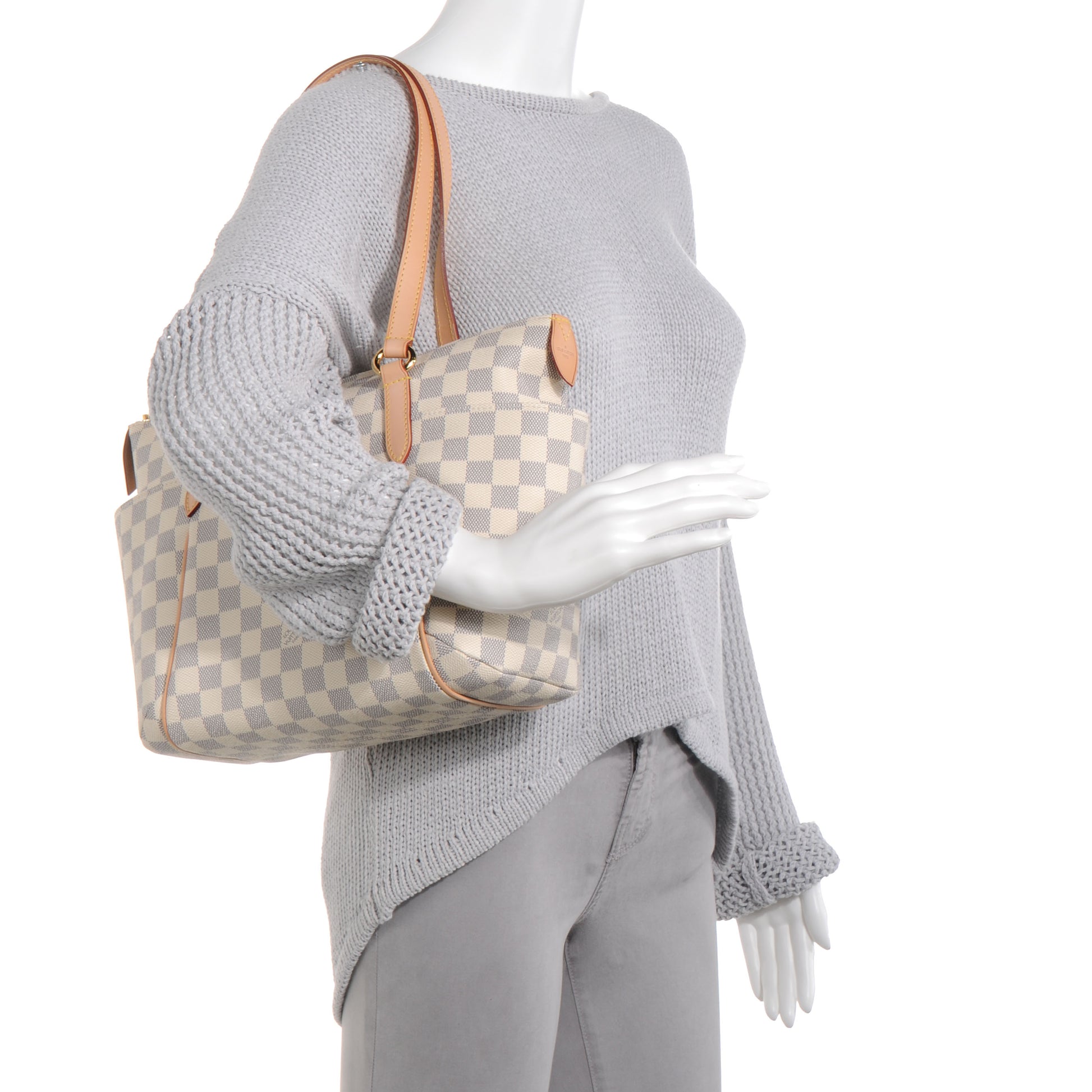 Louis Vuitton Damier Azur Totally PM 2 of 8