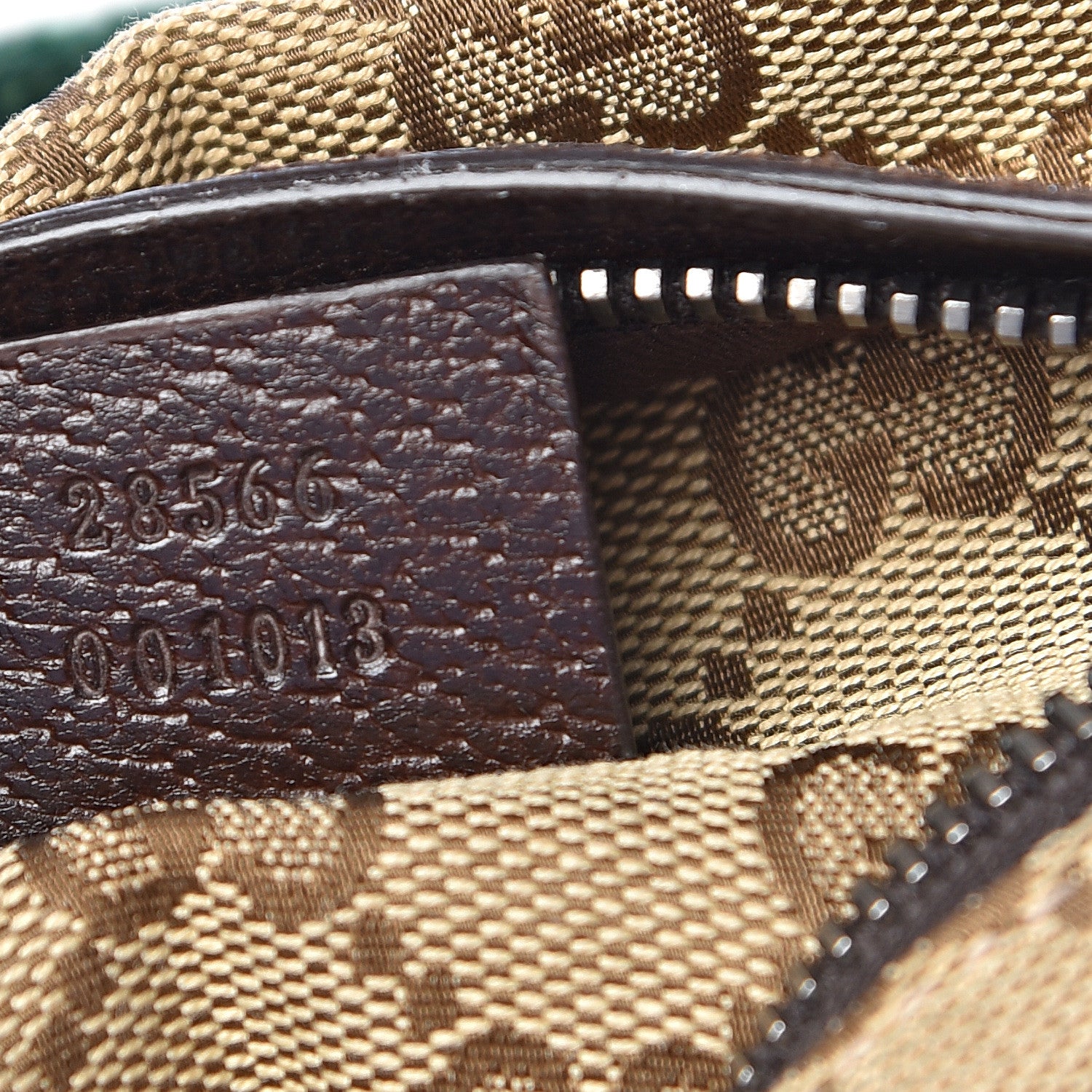 Gucci Monogram Web Belt Bag Dark Brown 7 of 11