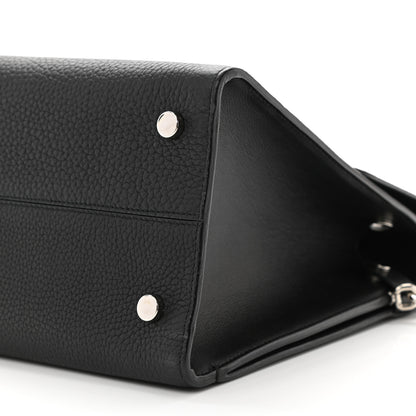 Christian Dior Bullcalf Medium Diorever Flap Black 9 of 13