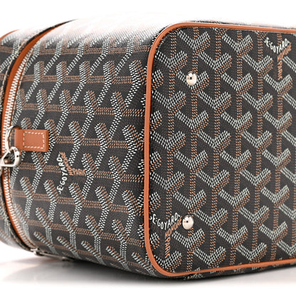 Goyard Goyardine Muse Vanity Case Black Gold 9 of 11