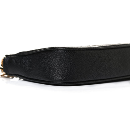 Louis Vuitton Empreinte Monogram Giant Mini Pochette Accessories Black 7 of 8