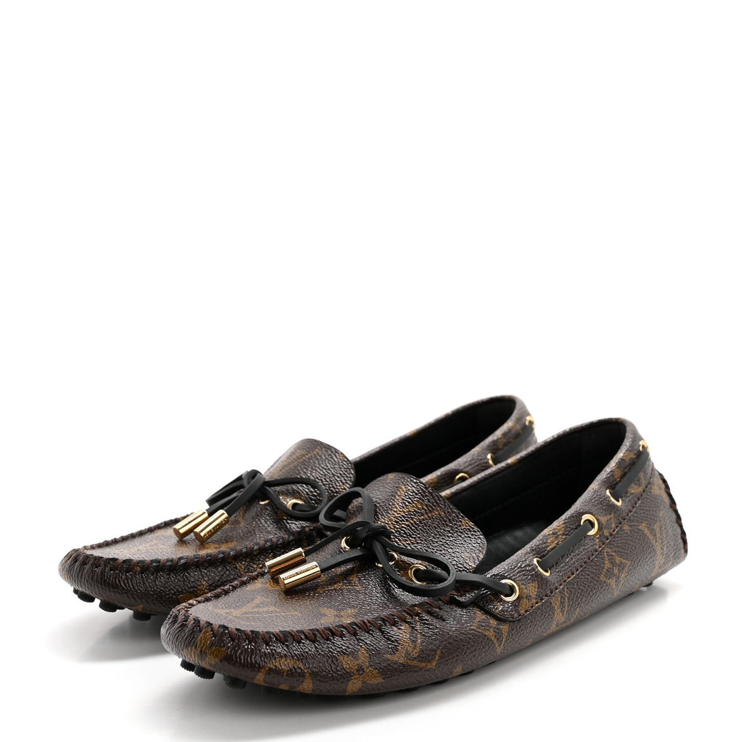 Patent Monogram Gloria Loafers 37.5