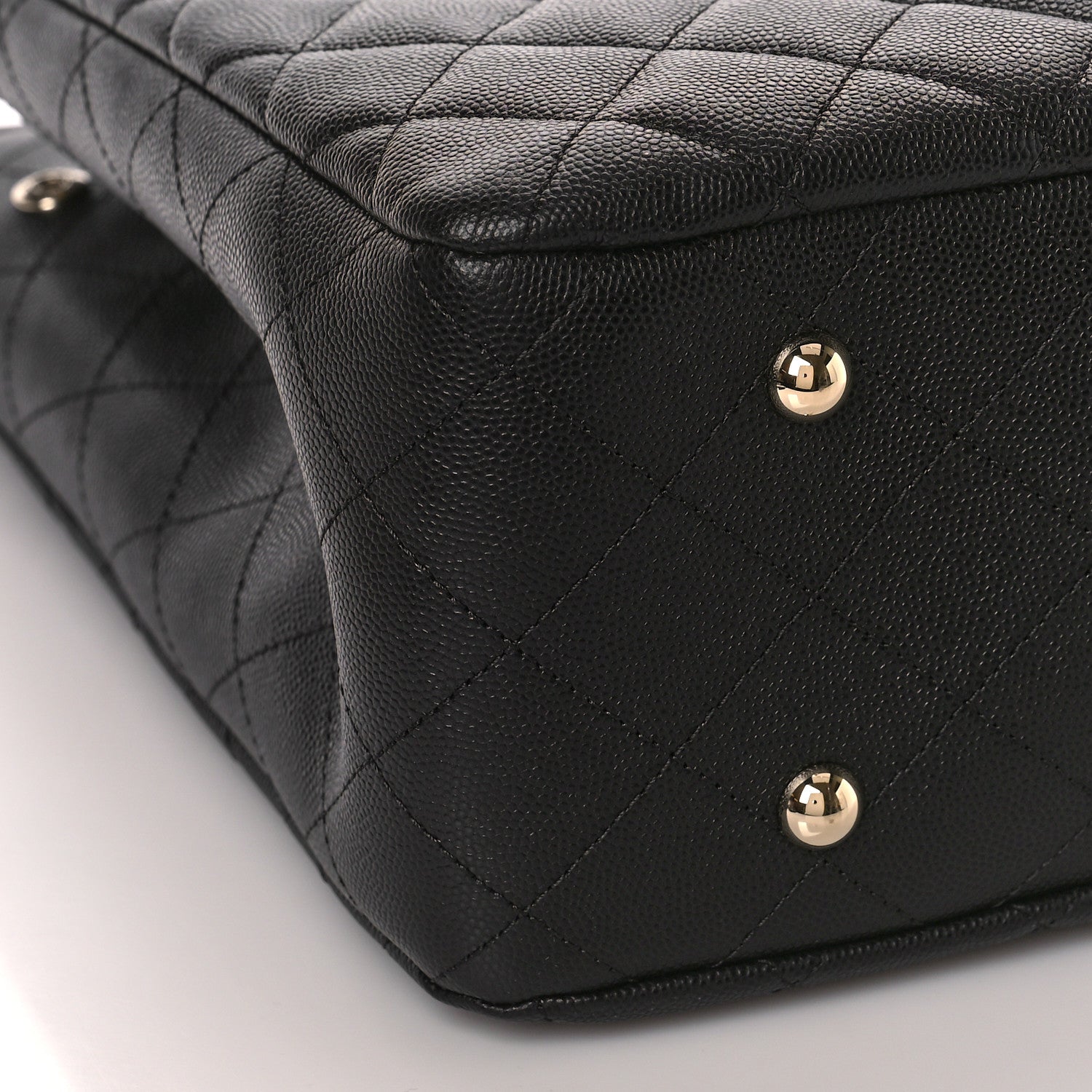 Chanel Caviar Quilted Large Shopping Tote Black 8 of 9