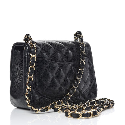 Chanel Caviar Quilted Mini Square Flap Black 3 of 10