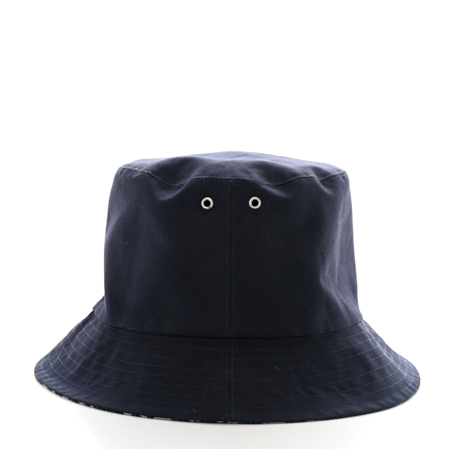 Oblique Reversible Teddy-D Brim Bucket Hat Blue
