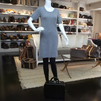 Louis Vuitton Monogram Glace Valisette MM Case Black 2 of 8