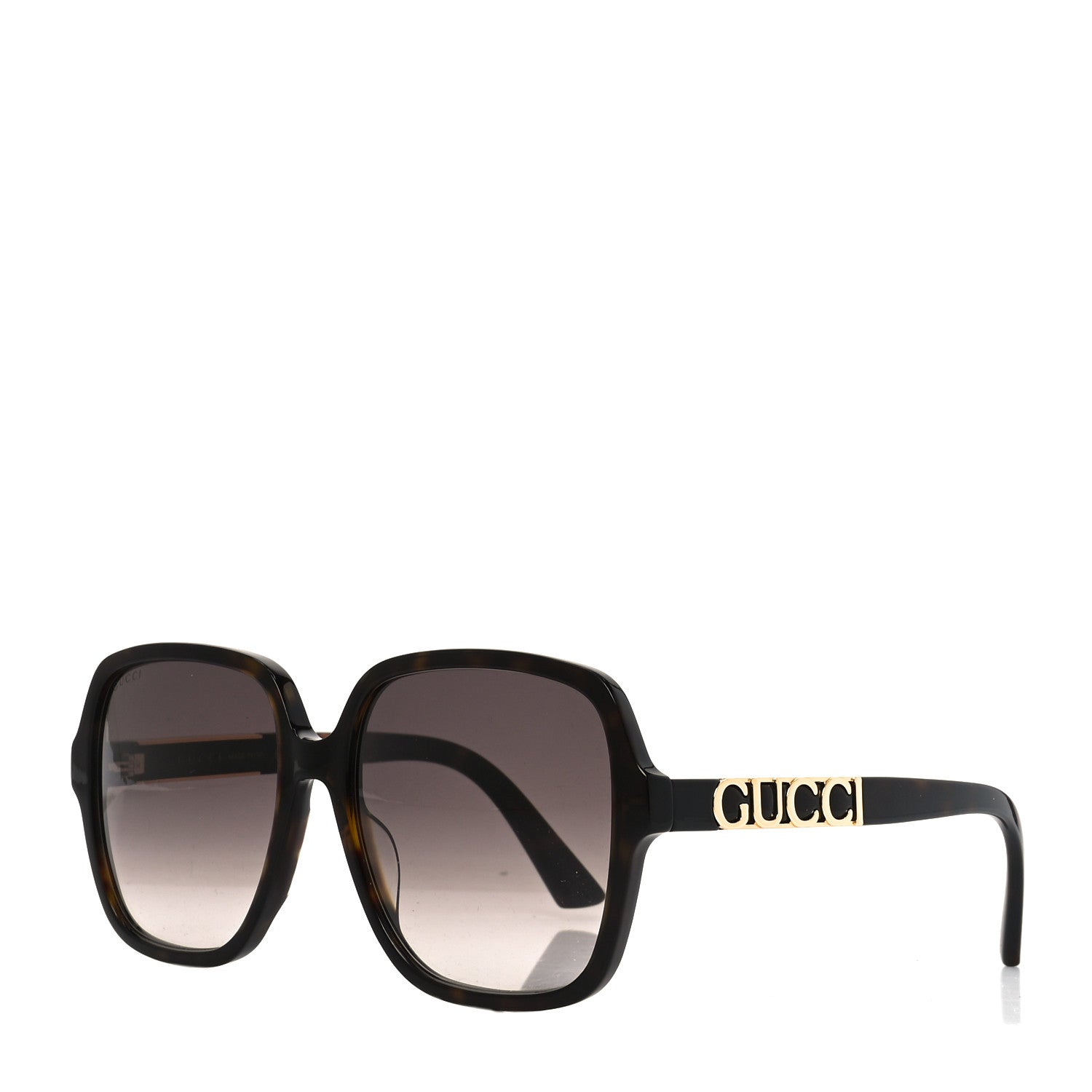 Gucci Oversized Square GG1189S Sunglasses Havana 1 of 7