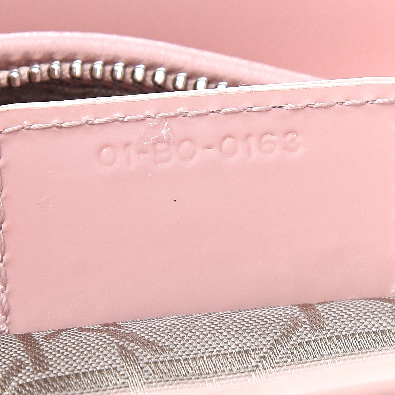 Christian Dior Patent Cannage Medium Lady Dior Rose Clair 6 of 9