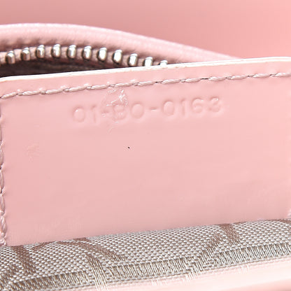 Christian Dior Patent Cannage Medium Lady Dior Rose Clair 6 of 9