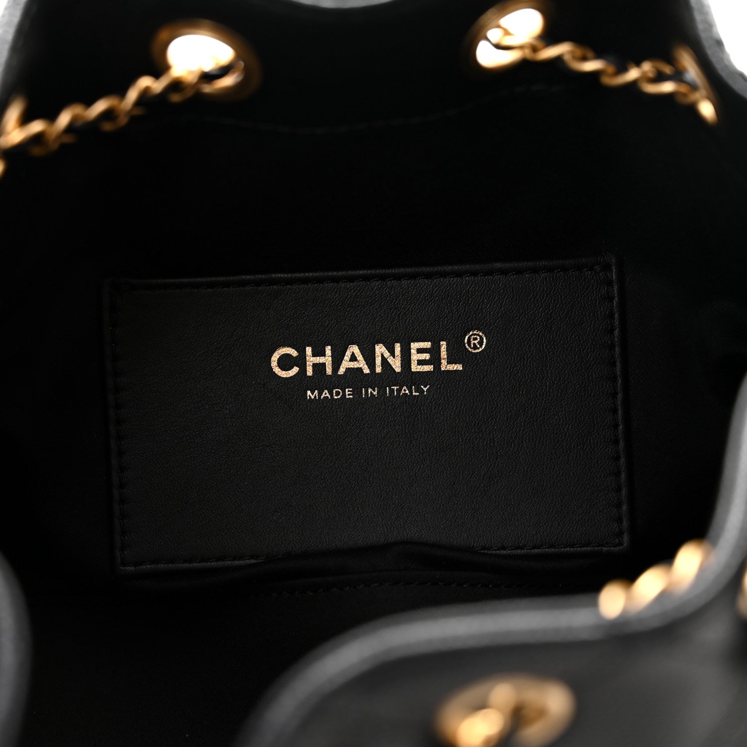Chanel Caviar Quilted Mini Chanel 25 Handbag Black 6 of 11
