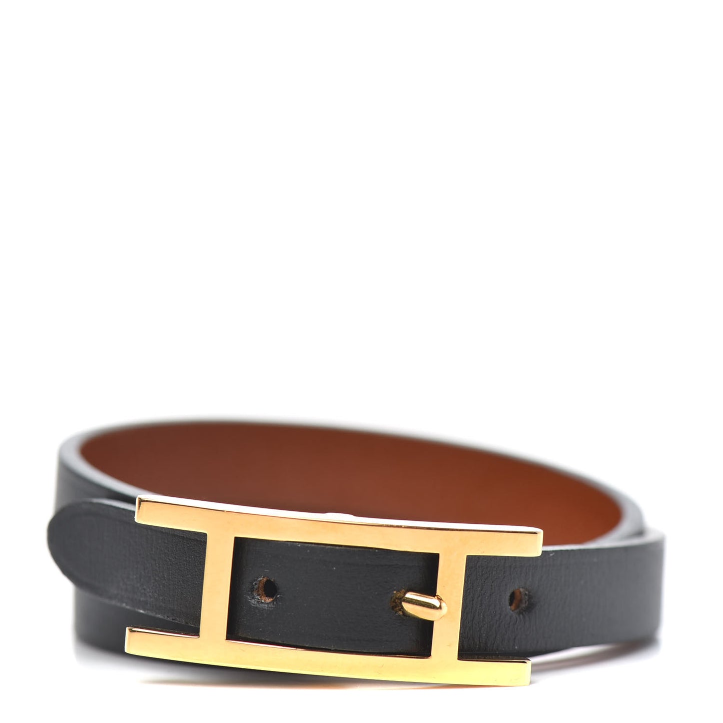 Chamonix Behapi Double Tour Bracelet T2 Black Gold