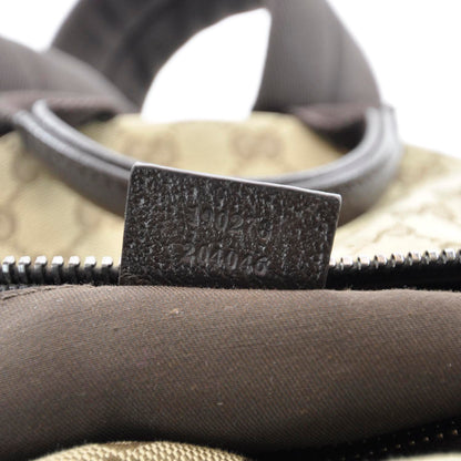 Gucci GG Monogram Web Medium Classic Backpack Brown 11 of 11