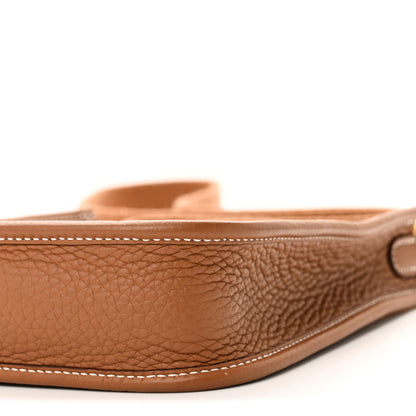 Hermes Taurillon Clemence Evelyne TPM Gold 10 of 11