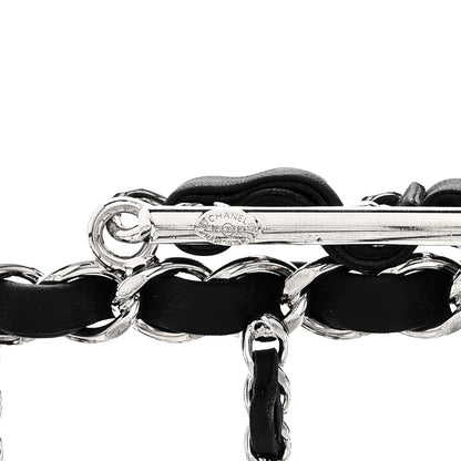 Chanel Brass Calfskin Grocery By Chanel Minaudiere Shopping Basket Silver 7 of 9