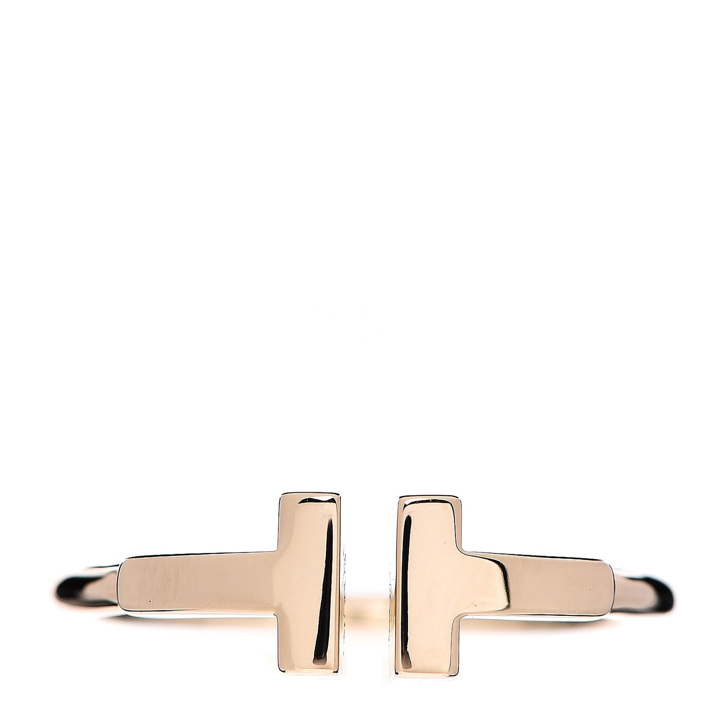 18K Yellow Gold T Wire Ring 54 6.5