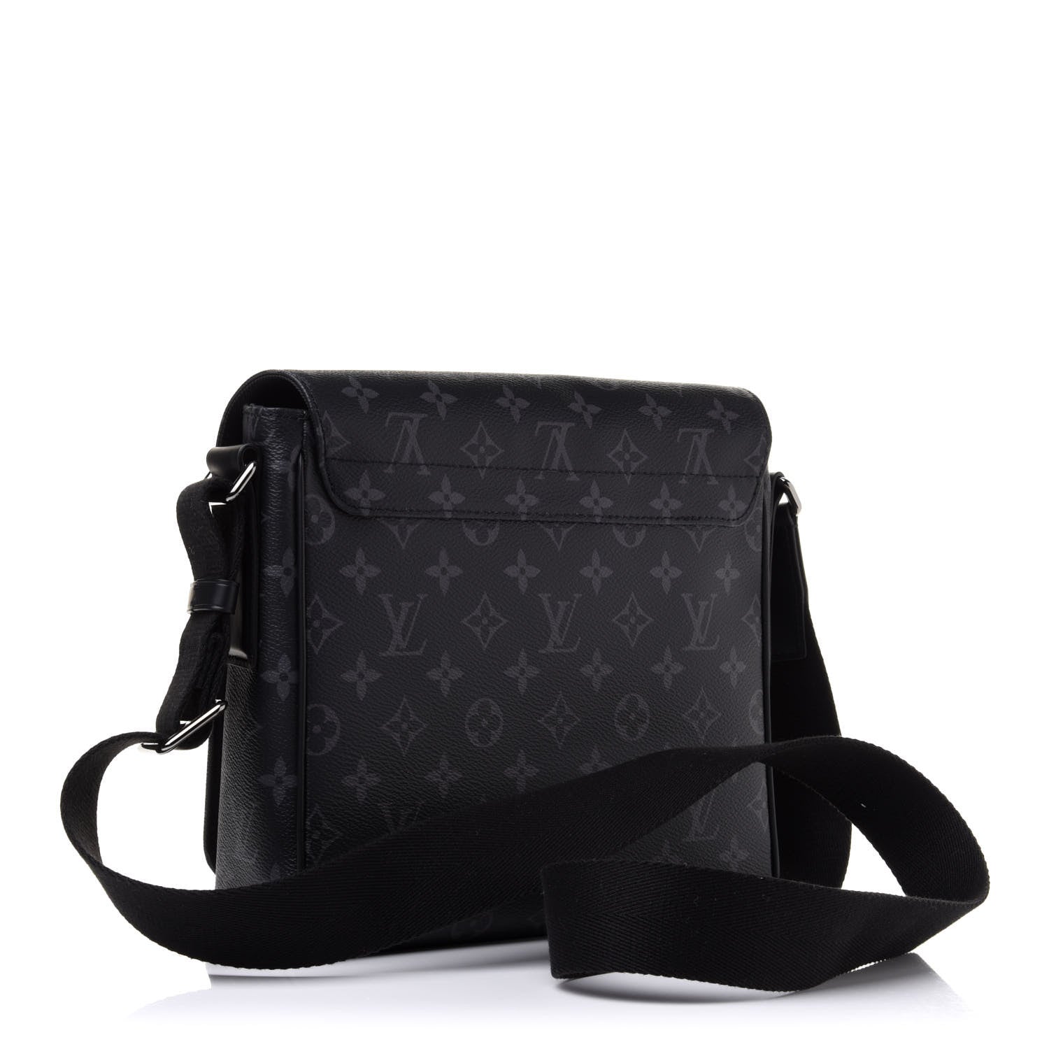 Louis Vuitton Monogram Eclipse District PM Black 3 of 9