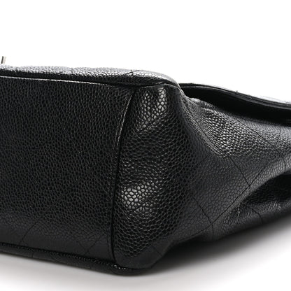 Chanel Caviar Quilted Maxi Double Flap Black 10 of 10