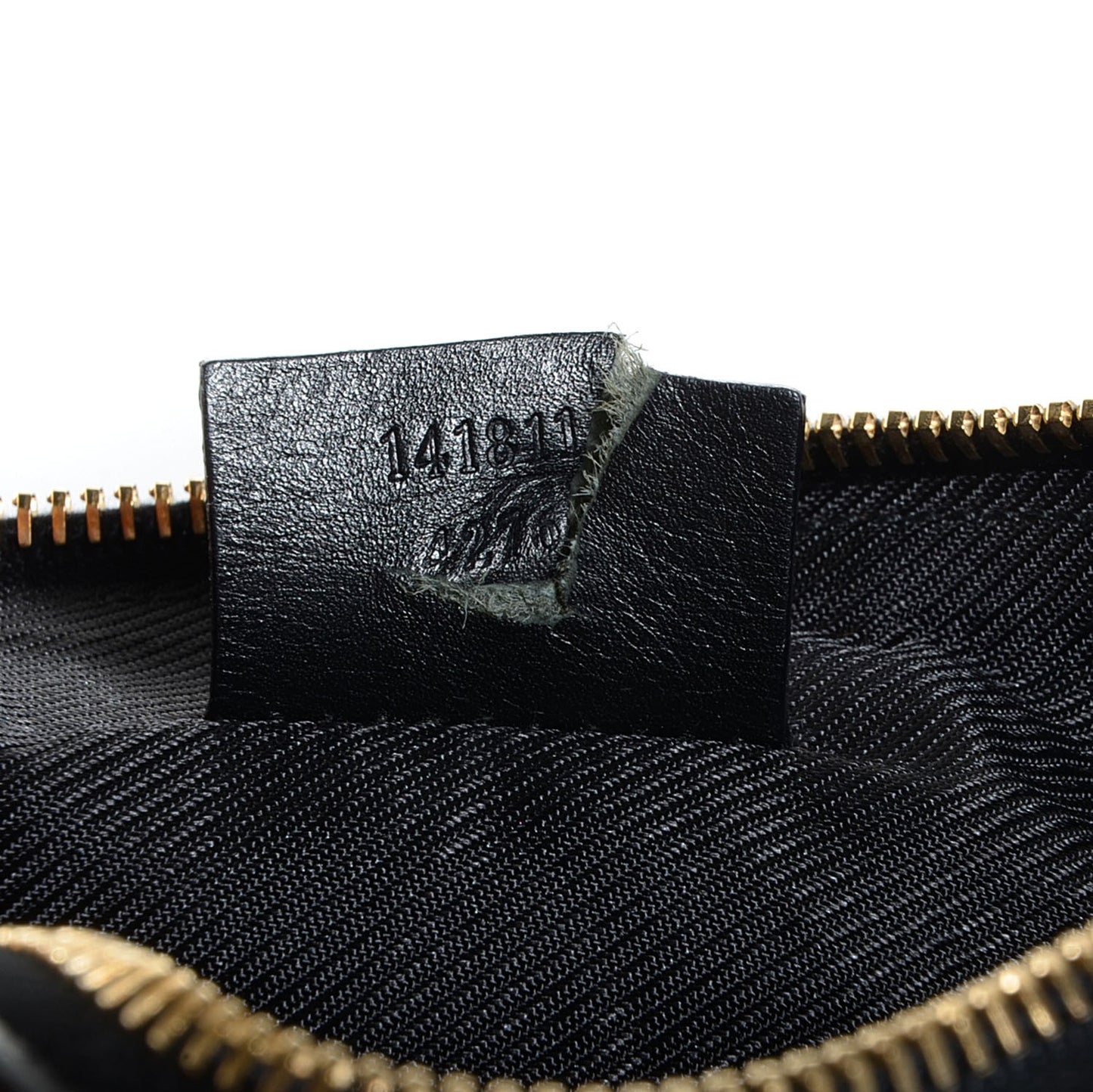 Guccissima Small Cosmetic Case Black