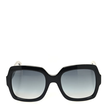 Gucci Acetate Square Frame Sunglasses GG0036S Black 2 of 8