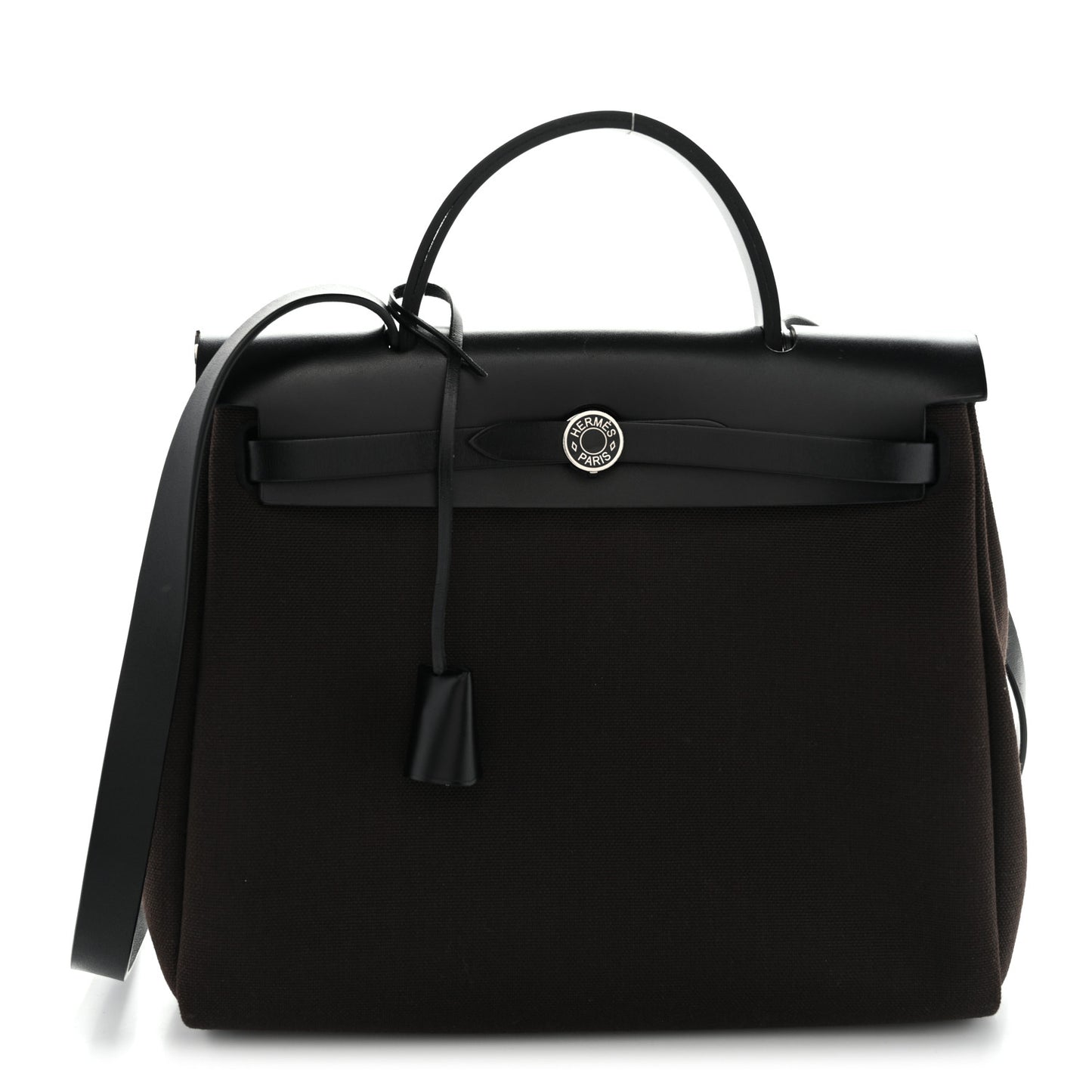 Military Toile Vache Hunter Herbag Zip Retourne 31 PM Black Ebene