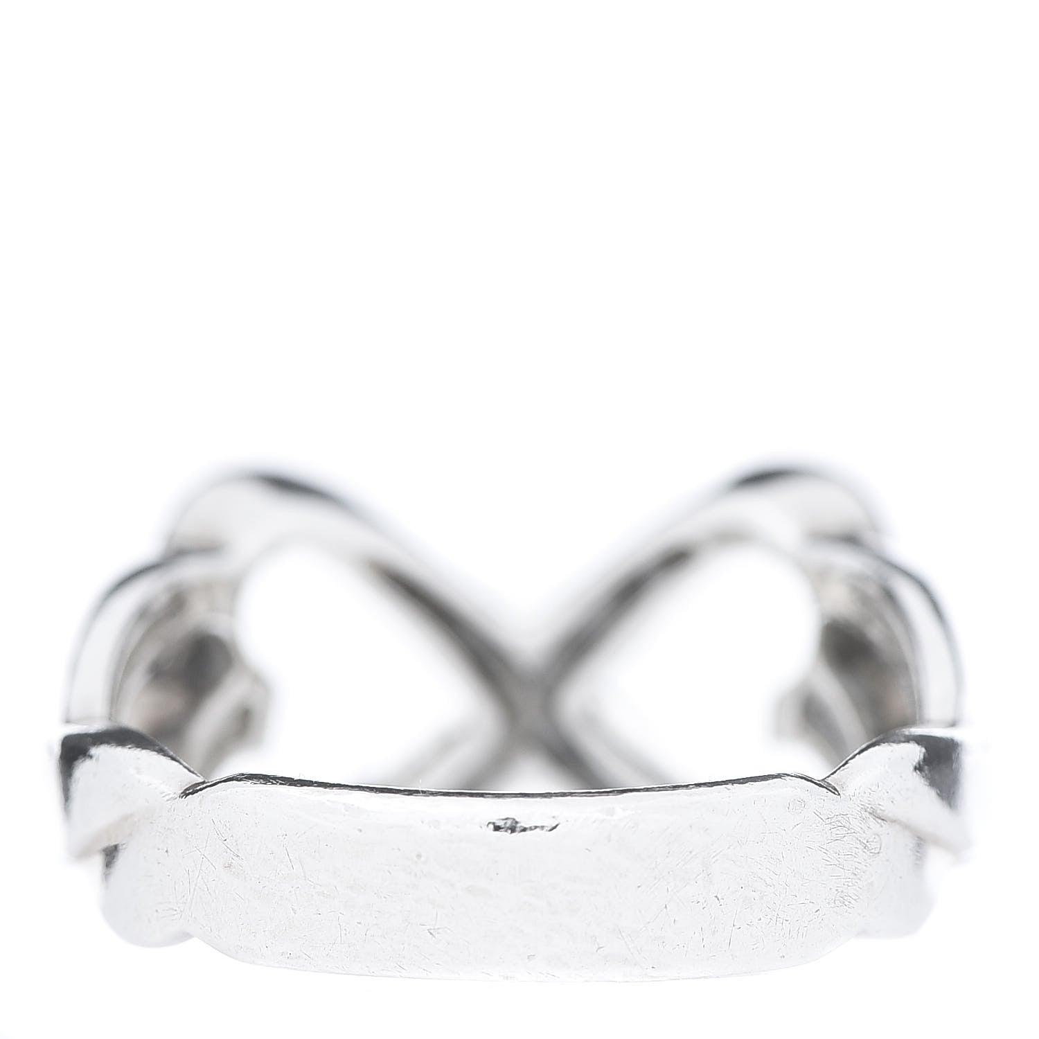 Tiffany Sterling Silver Paloma Picasso Double Loving Heart Ring 55 7.25 4 of 6