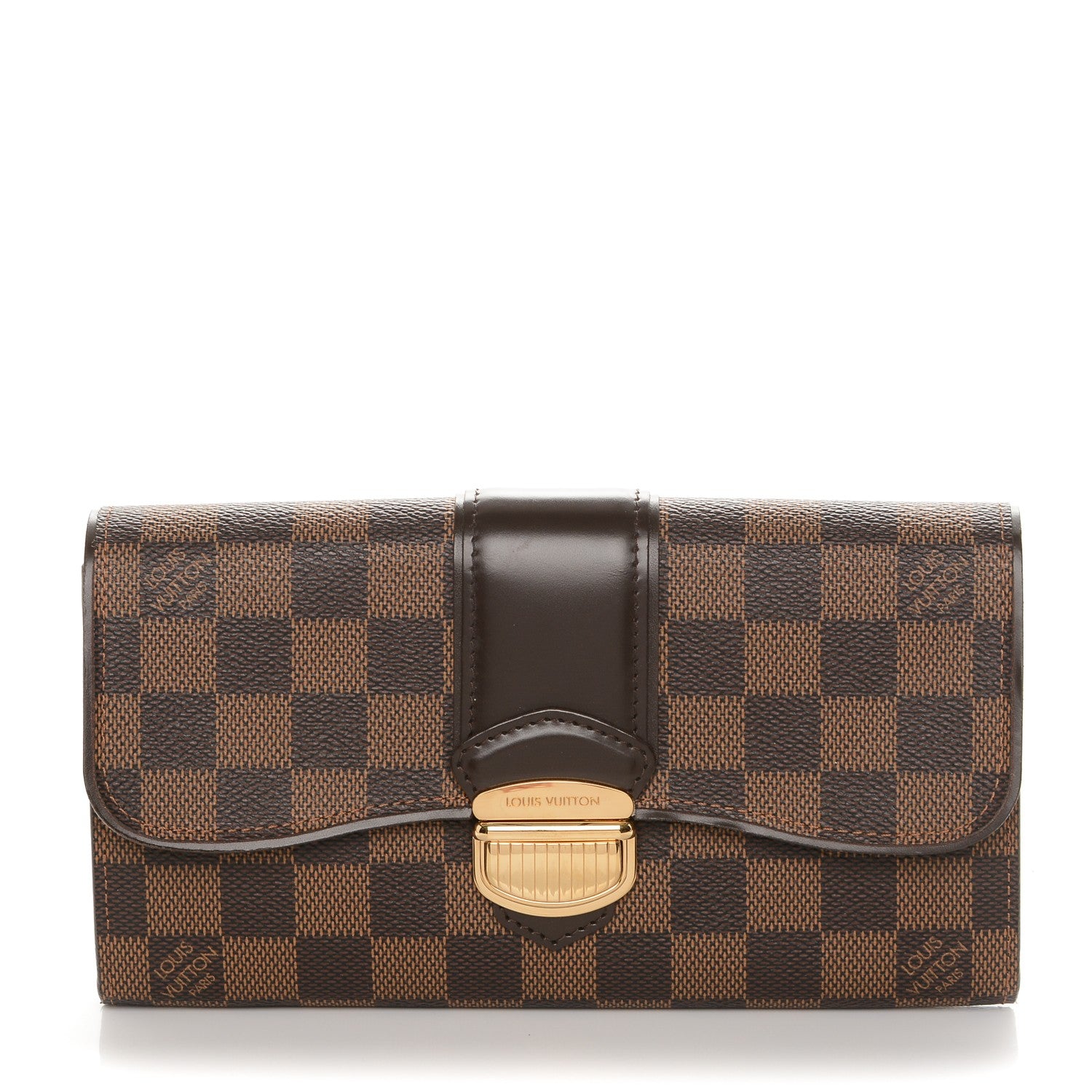 Louis Vuitton Damier Ebene Sistina Wallet 1 of 6