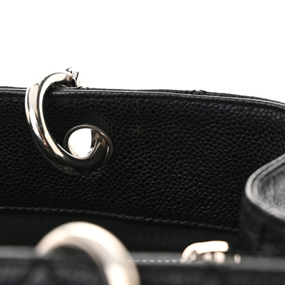 Chanel Caviar Quilted Grand Shopping Tote GST Black 14 of 14