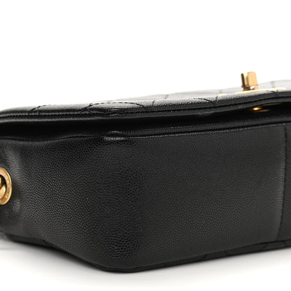 Chanel Caviar Quilted Small Fashion Therapy Flap Bag Black 9 of 11