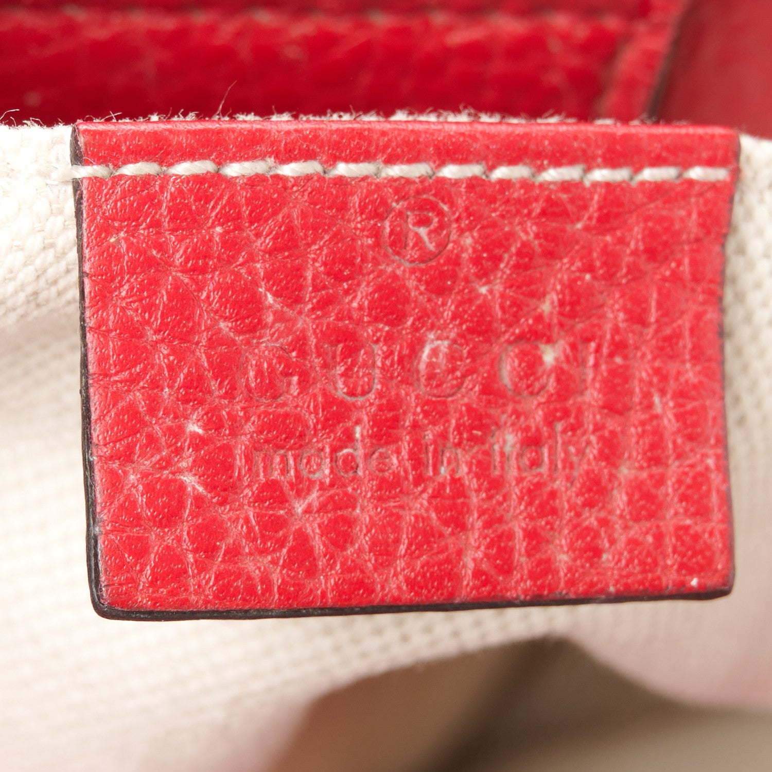 Gucci Calfskin Mini Bamboo Shopper Tote Fuchsia Orange 7 of 13