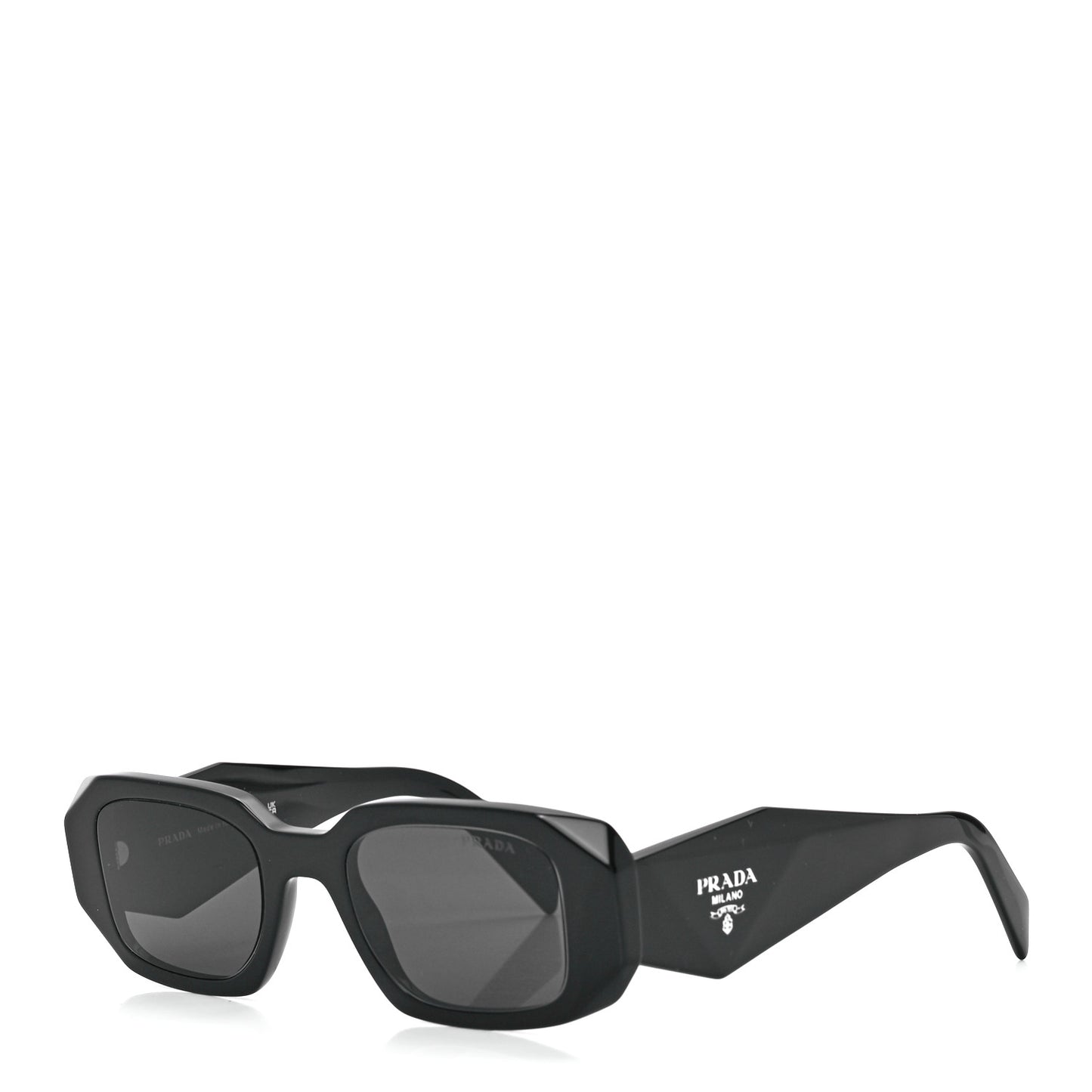 Acetate Symbole Sunglasses SPR 17W Black