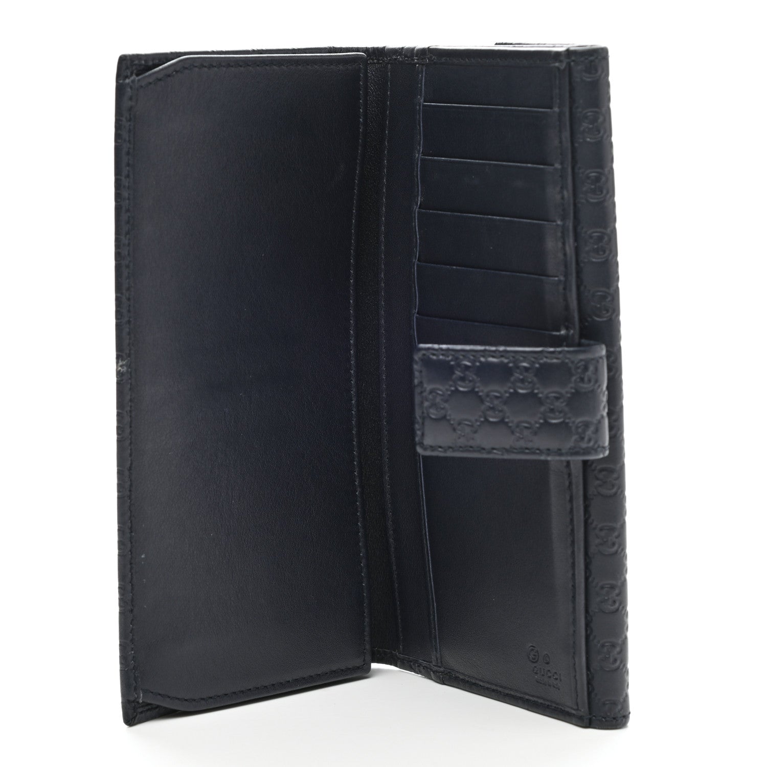 Gucci Microguccissima Continental Flap Wallet Navy 5 of 12