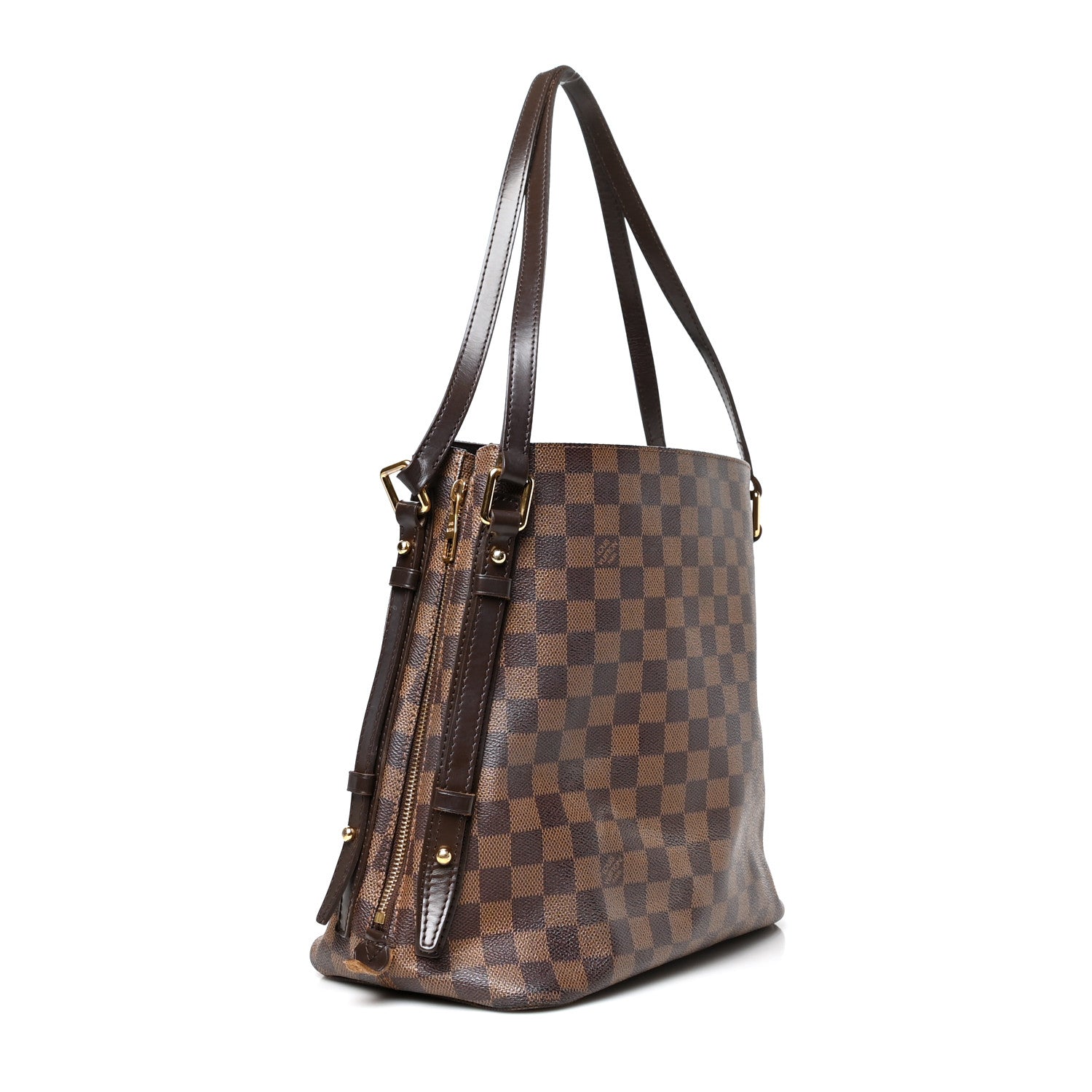 Louis Vuitton Damier Ebene Cabas Rivington 3 of 9