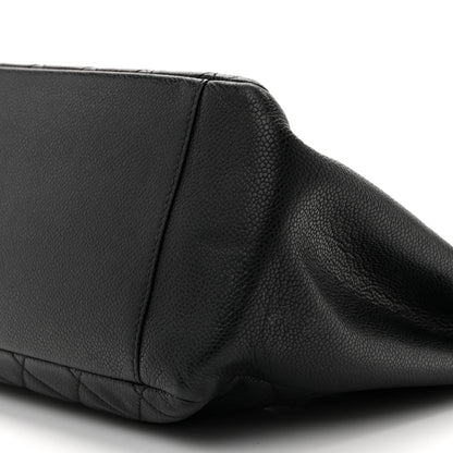 Chanel Caviar Quilted Grand Shopping Tote GST Black 11 of 15