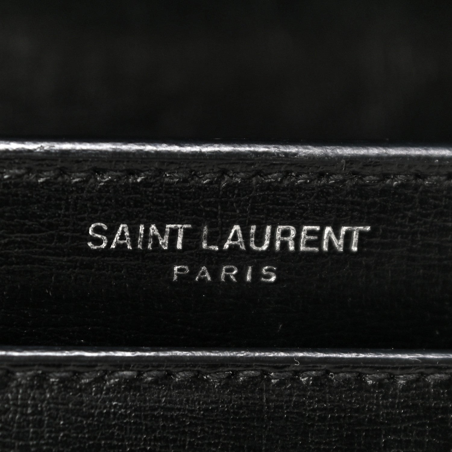 Saint Laurent Calfskin Medium Monogram Sunset Black 7 of 14