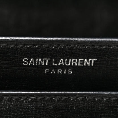 Saint Laurent Calfskin Medium Monogram Sunset Black 7 of 14