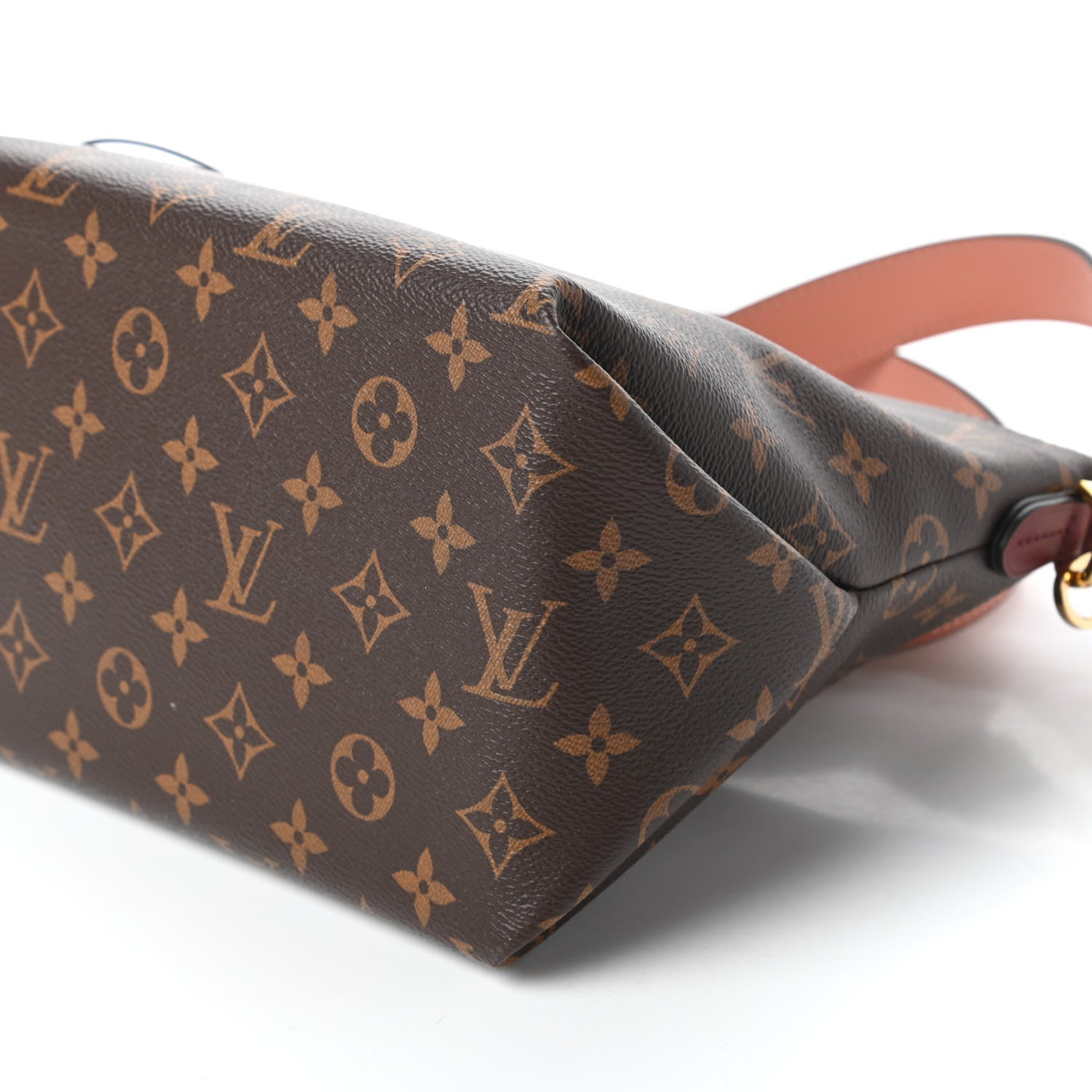 Louis Vuitton Monogram Beaubourg Hobo Mini Bordeaux Red Peach Safran Blue Jean Blue 7 of 10