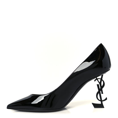 Saint Laurent Patent Opyum 85 Pumps 37.5 Black 1 of 10