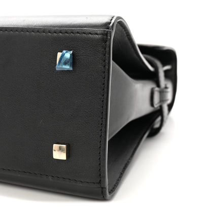 Delvaux Calfskin MM Tempete Satchel Black 10 of 10
