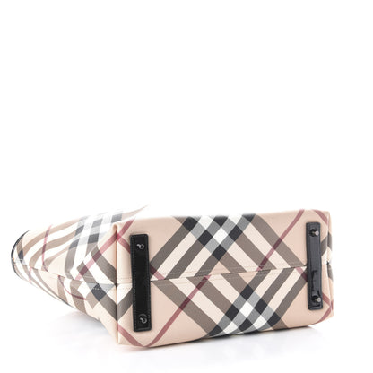 Burberry Nova Check Large Nickie Tote Black 4 of 12