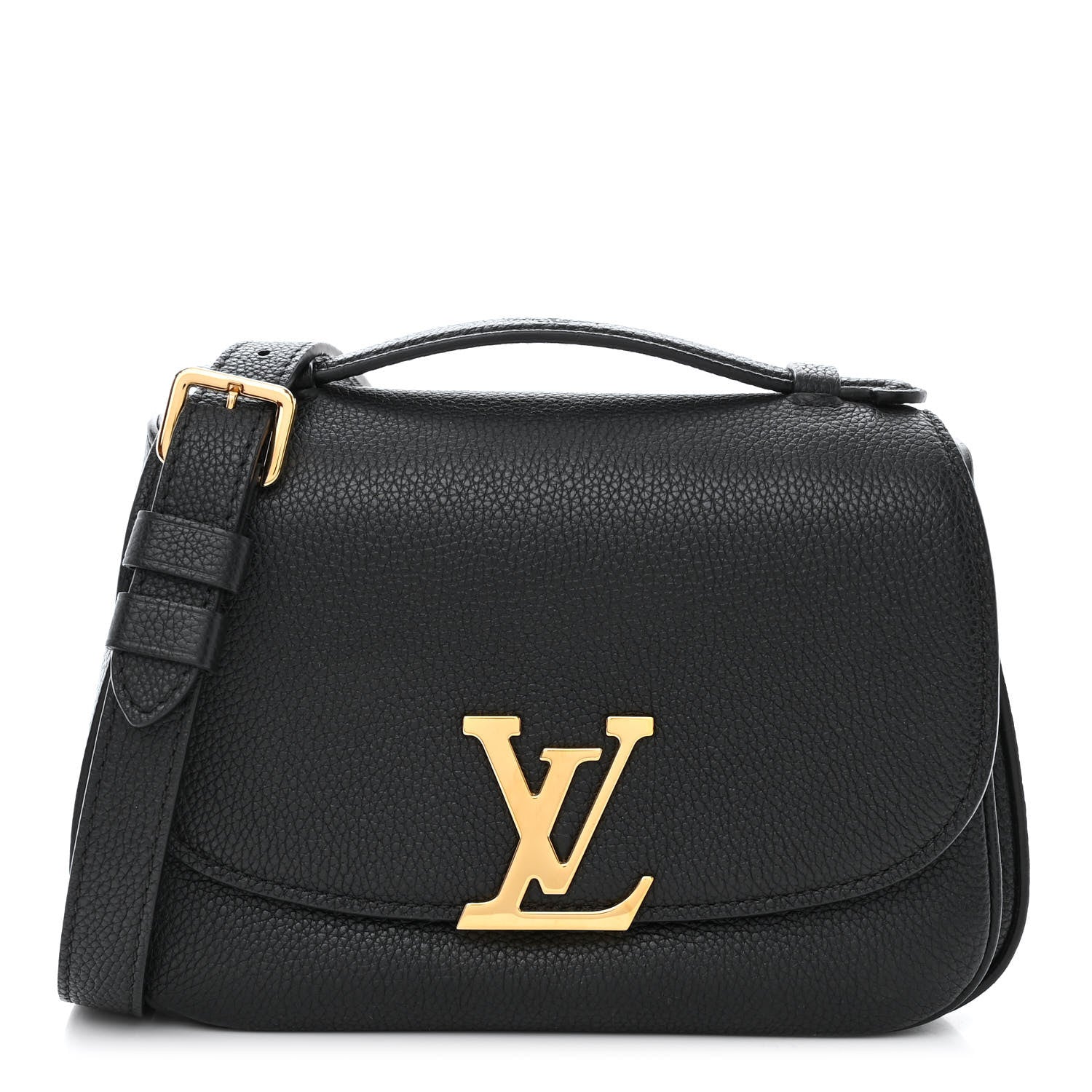 Louis Vuitton Grained Calfskin Vivienne NM Black 1 of 13