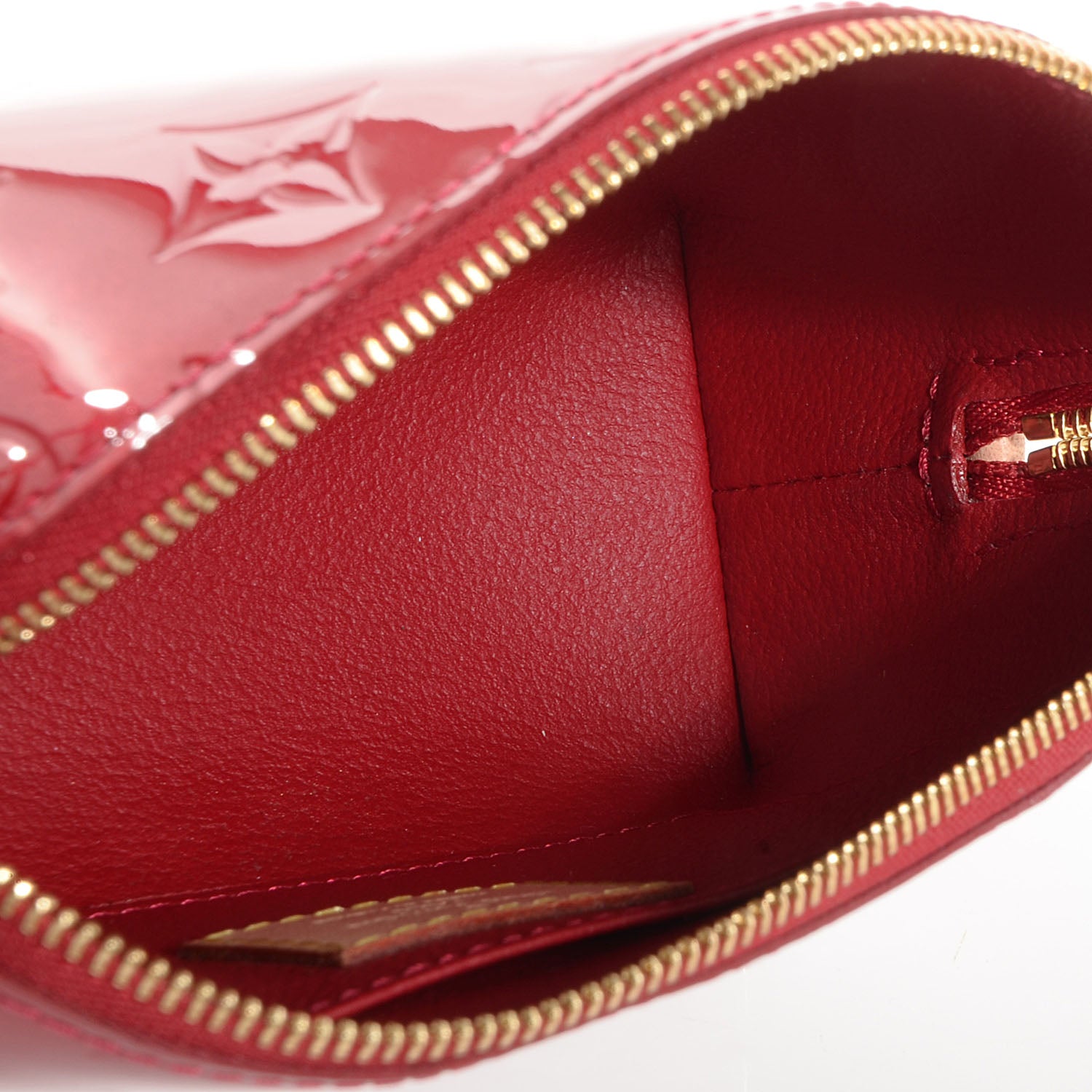 Louis Vuitton Vernis Cosmetic Pouch Pomme D'Amour 5 of 7