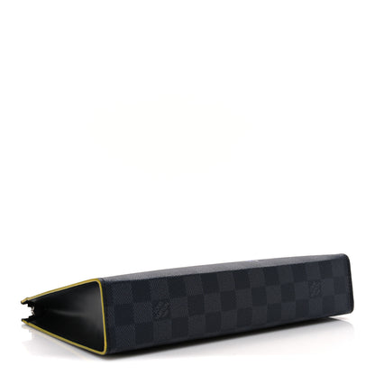 Louis Vuitton Damier Graphite Pochette Voyage MM Yellow 4 of 10