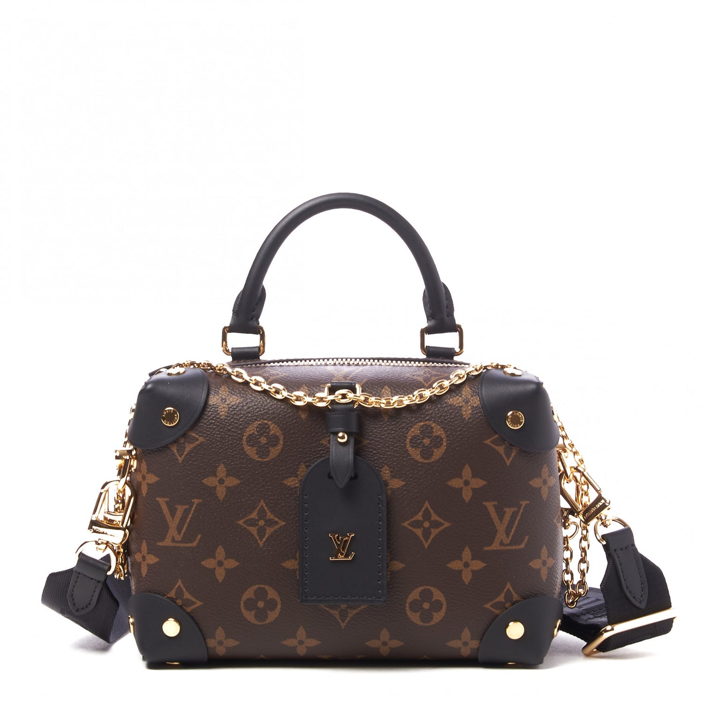Monogram Petite Malle Souple Black