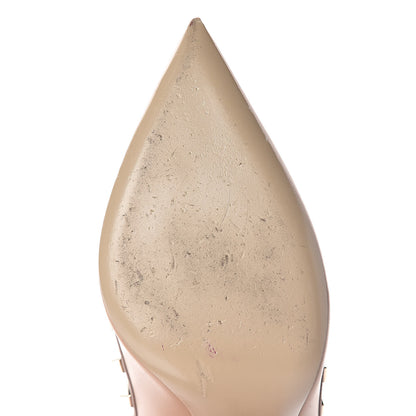 Valentino Garavani Nappa Rockstud 100mm Pumps 38.5 Soft Noisette Poudre 10 of 19