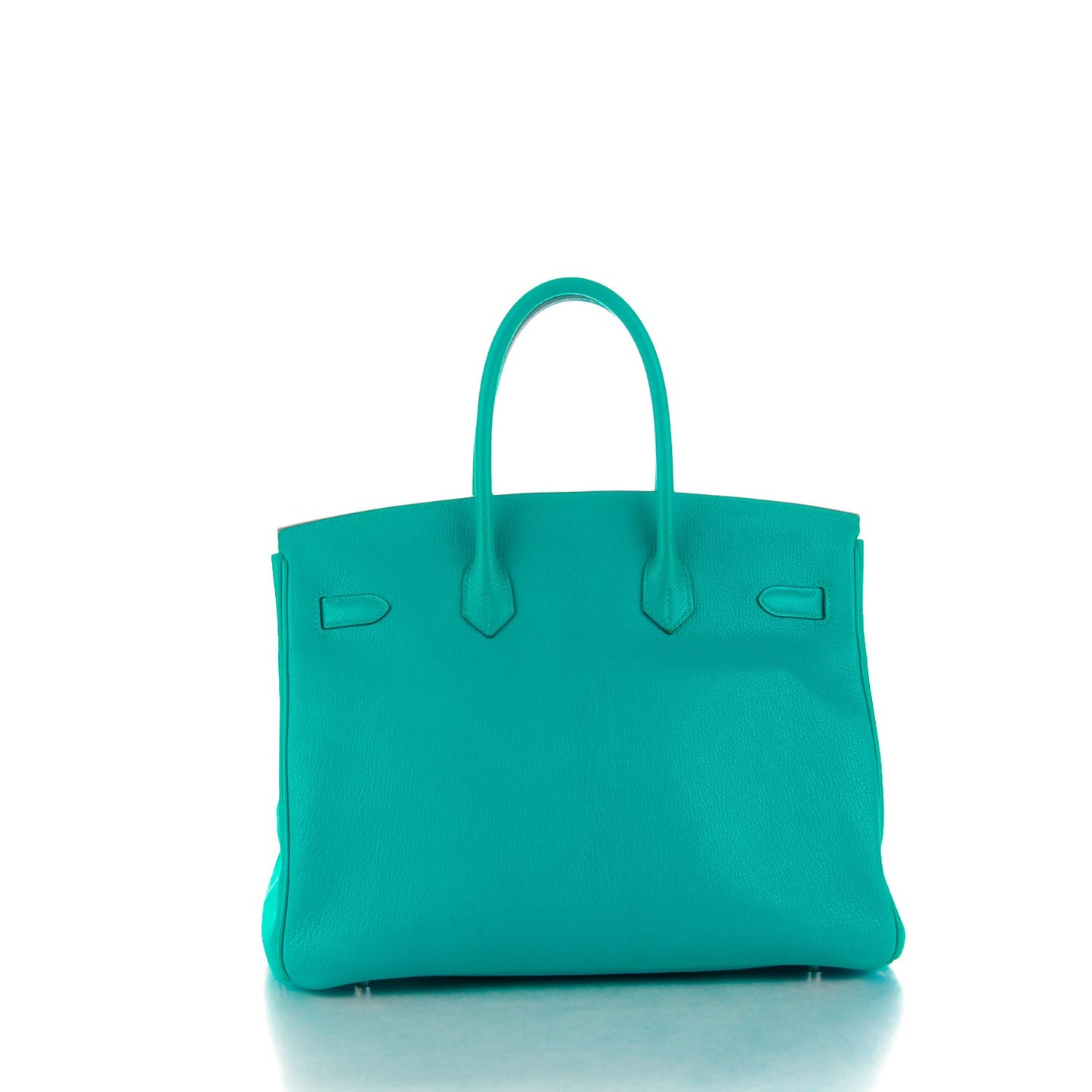 Chevre de Coromandel Birkin 35 Bleu Paon