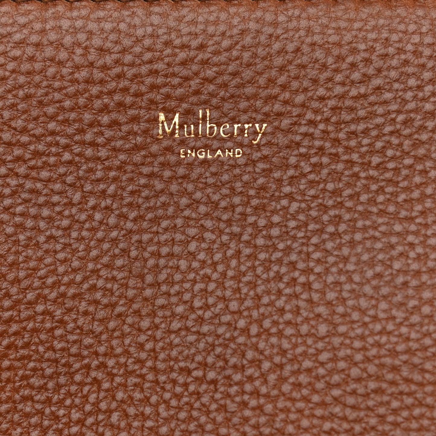 Small Classic Grain Calfskin Amberley Satchel Oak